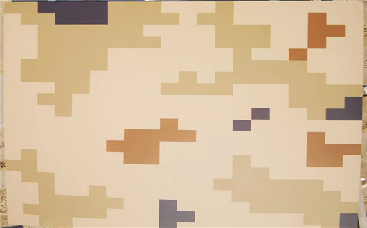 阳泉荒漠迷彩漆喷涂